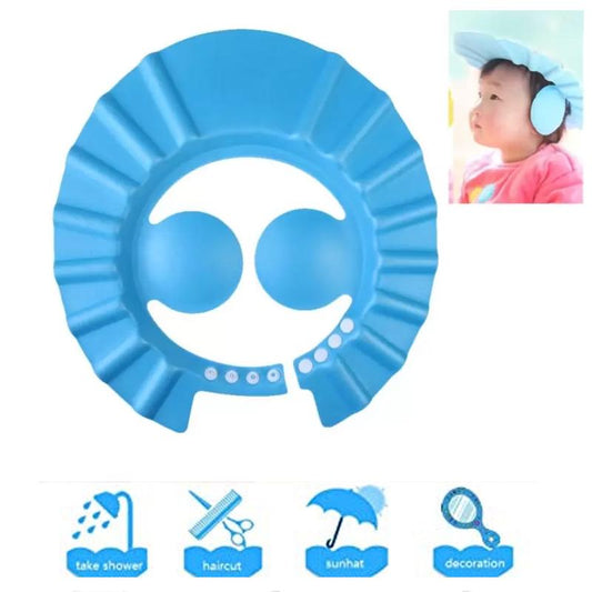 0378 Adjustable Safe Soft Baby Shower cap SN Enterprie